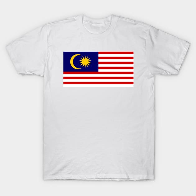 Flag of Malaysia T-Shirt by COUNTRY FLAGS